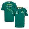 Fernando Alonso #14 Aston Martin Cognizant F1 Shirt 2024 - Soccerdeal