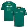 Fernando Alonso #14 Aston Martin Cognizant F1 Shirt 2024 - Soccerdeal