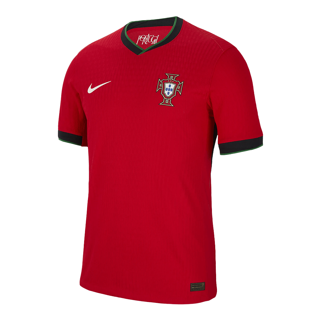 Authentic Portugal Home Soccer Jersey Euro - Soccerdeal