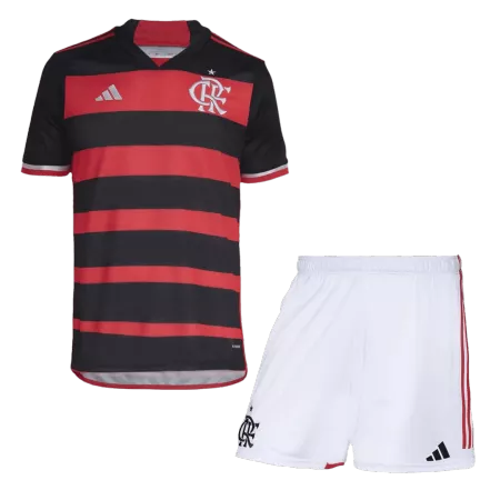 CR Flamengo Home Soccer Jersey Kit(Jersey+Shorts) 2024/25 - soccerdeal