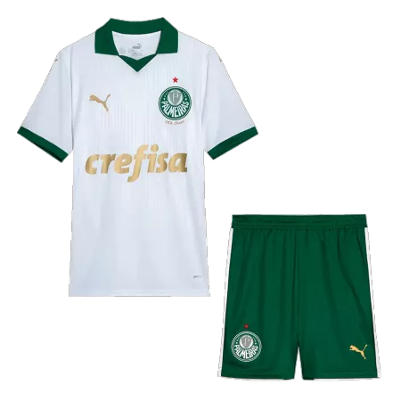 Kid's SE Palmeiras Away Soccer Jersey Kit(Jersey+Shorts) 2024/25 - soccerdeal