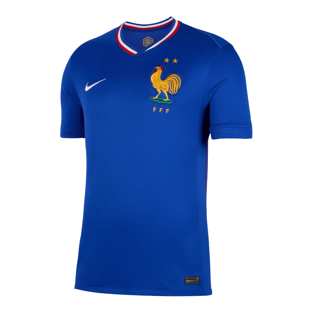 France Home Soccer Jersey Euro - Soccerdeal