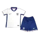 Kid's England Home Soccer Jersey Kit(Jersey+Shorts+Socks) Euro 2024 - soccerdeal