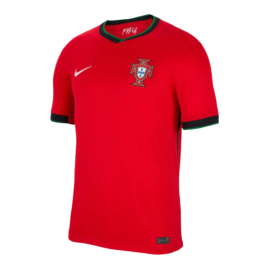 Portugal Home Soccer Jersey Euro - Soccerdeal