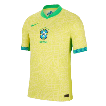 Authentic Brazil Home Soccer Jersey Copa America 2024 - soccerdeal