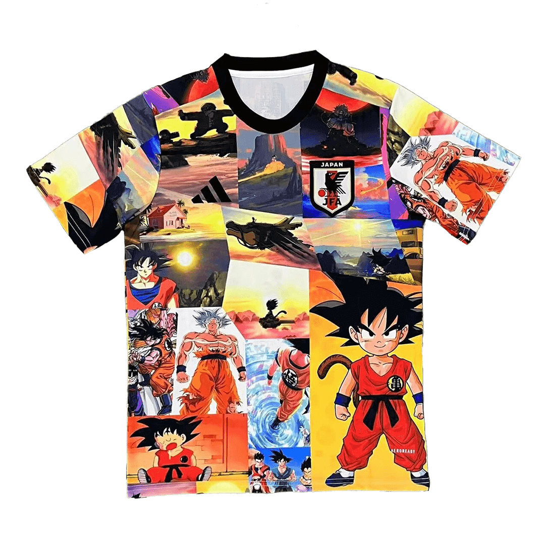 Japan X Dragon Ball Soccer Jersey - Soccerdeal