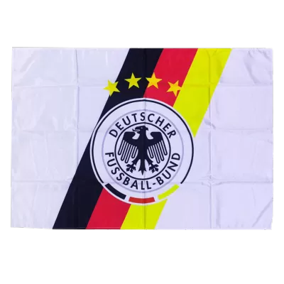 Germany Team Flag White - Soccerdeal