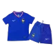 Kid's France Home Soccer Jersey Kit(Jersey+Shorts) Euro 2024 - soccerdeal