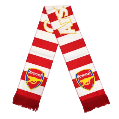 Arsenal Soccer Scarf Red&White - Soccerdeal