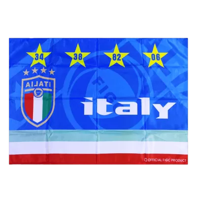 Italy Team Flag Blue - Soccerdeal