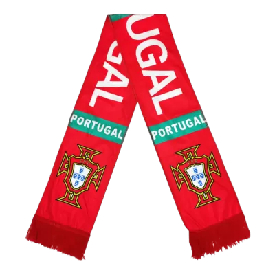 Portugal Soccer Scarf Red - Soccerdeal