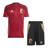 Belgium Home Soccer Jersey Kit(Jersey+Shorts) Euro 2024 - Soccerdeal