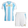 Argentina Home Soccer Jersey Kit(Jersey+Shorts) 2024 - Soccerdeal