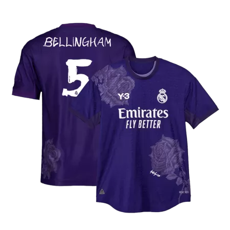 Authentic BELLINGHAM #5 Real Madrid Y-3 Fourth Away Soccer Jersey 2023/24 - soccerdeal