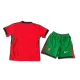 Kid's RONALDO #7 Portugal Home Soccer Jersey Kit(Jersey+Shorts) Euro 2024 - soccerdeal