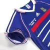 Retro ZIDANE #10 1998 France Home Soccer Jersey - Soccerdeal