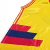 Retro 1990 Colombia Home Soccer Jersey - Soccerdeal