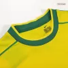 Retro RONALDO #9 1998 Brazil Home Soccer Jersey - Soccerdeal