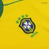 Retro RONALDO #9 1998 Brazil Home Soccer Jersey - Soccerdeal