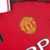 Retro 1998/99 Manchester United Home Long Sleeve Soccer Jersey - Soccerdeal