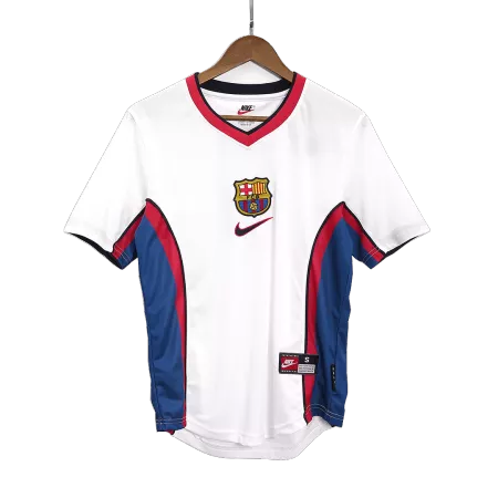 Retro 1998/99 Barcelona Away Soccer Jersey - soccerdeal