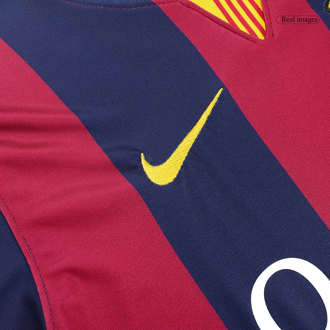 Retro NEYMAR JR #11 2014/15 Barcelona Home Soccer Jersey - Soccerdeal