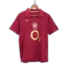 Retro BERGKAMP #10 2005/06 Arsenal Home Soccer Jersey - Soccerdeal