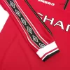 Retro 1998/99 Manchester United Home Long Sleeve Soccer Jersey - Soccerdeal