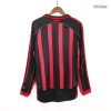 Retro 2006/07 AC Milan Home Long Sleeve Soccer Jersey - Soccerdeal