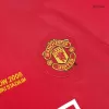 Retro 2007/08 Manchester United Champion League Home Long Sleeve Soccer Jersey - Soccerdeal