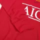 Retro 2007/08 Manchester United Champion League Home Long Sleeve Soccer Jersey - soccerdeal