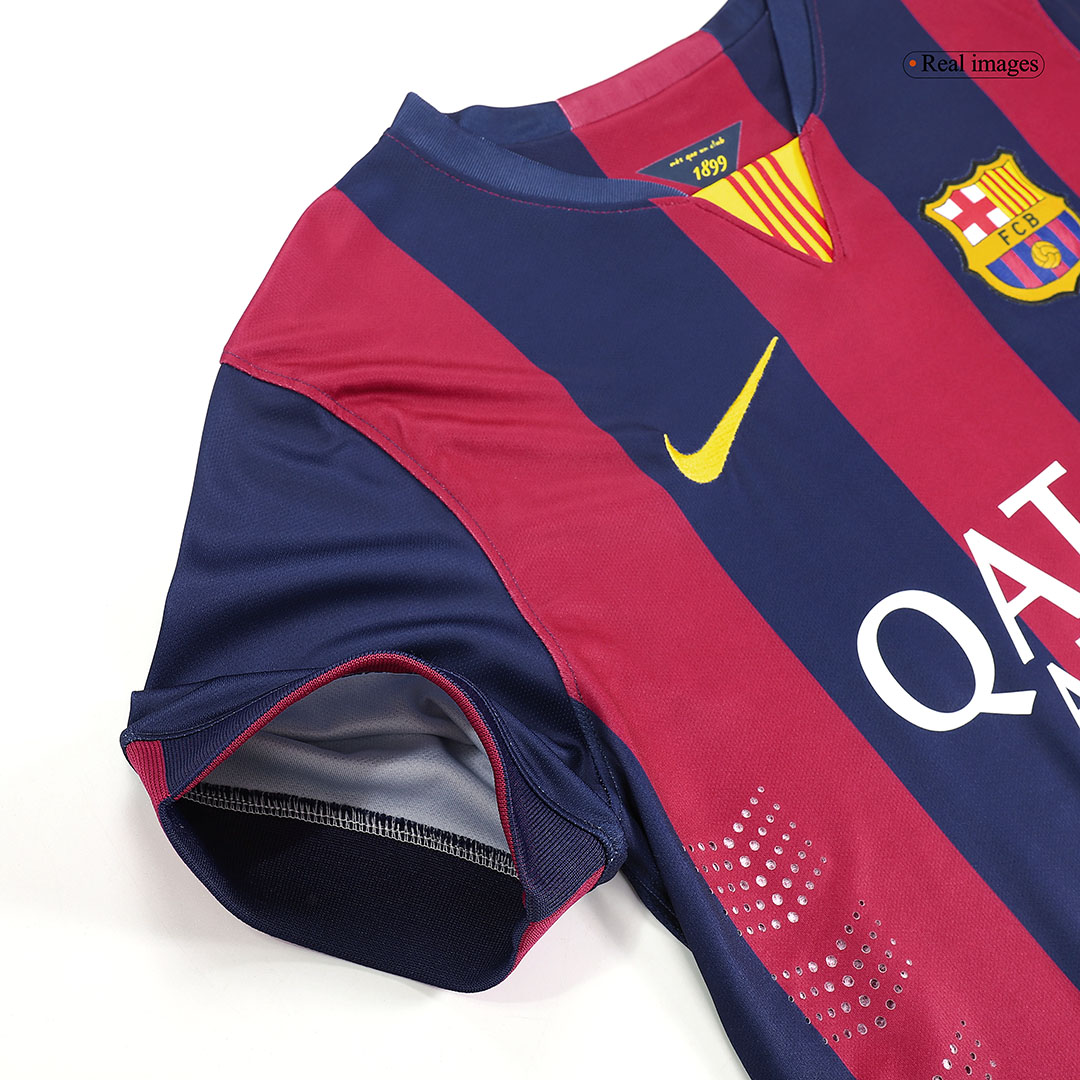 Retro NEYMAR JR #11 2014/15 Barcelona Home Soccer Jersey - Soccerdeal