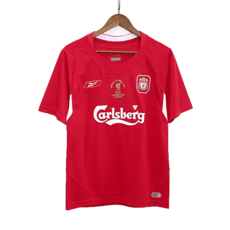 Retro 2005 Liverpool Soccer Jersey - soccerdeal