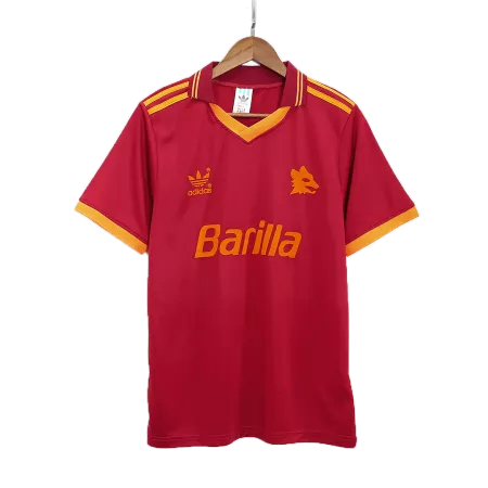Retro 1992/94 Roma Home Soccer Jersey - soccerdeal