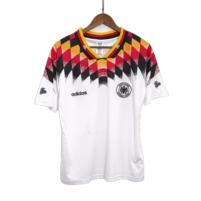 Retro 1994 Germany Home Soccer Jersey - Soccerdeal