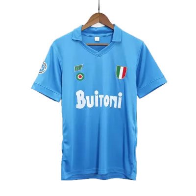 Retro 1987/88 Napoli Home Soccer Jersey - Soccerdeal