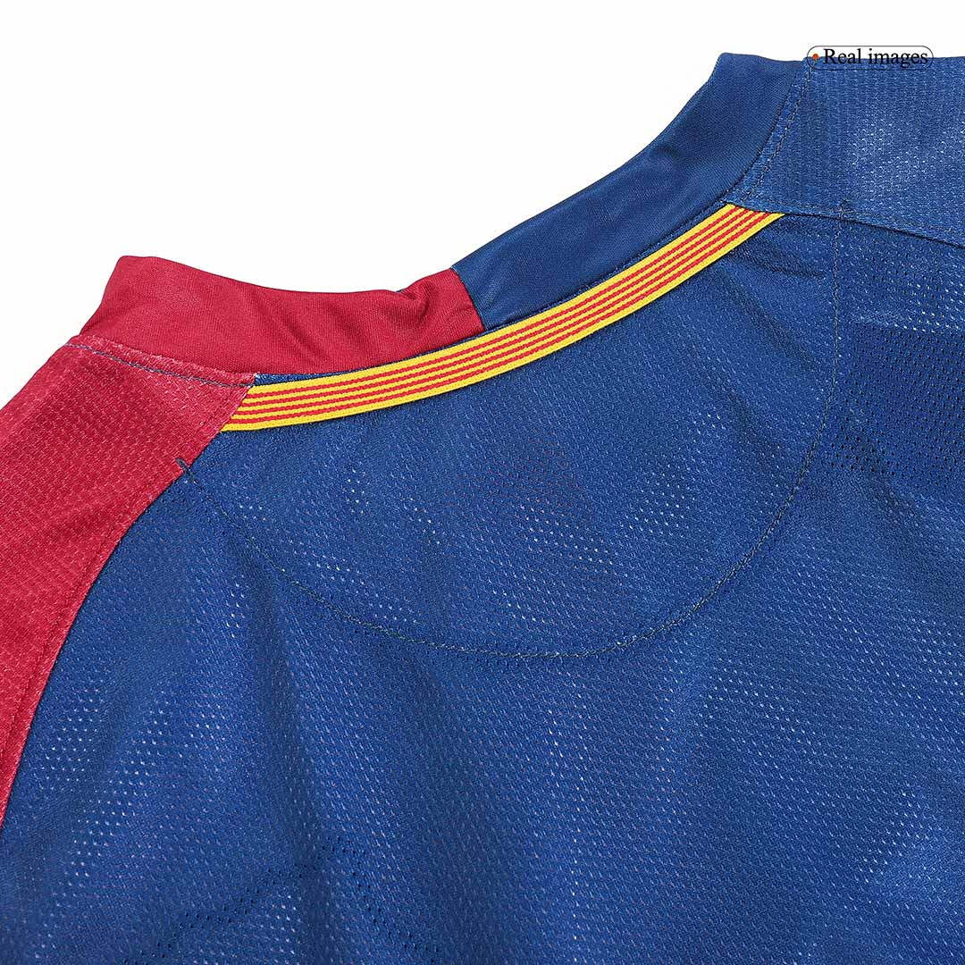 Retro 2008/09 Barcelona Home Soccer Jersey - Soccerdeal
