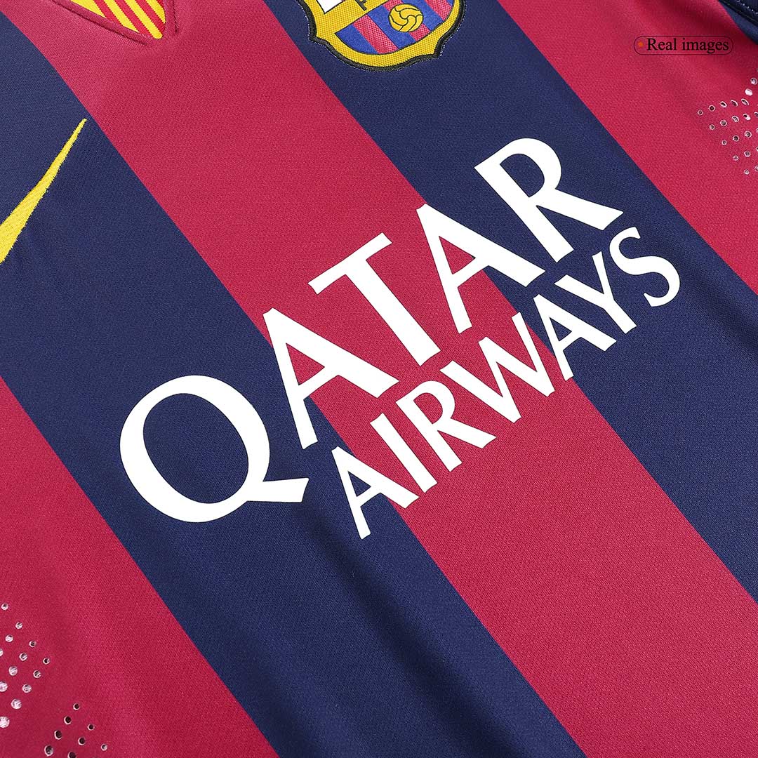 Retro NEYMAR JR #11 2014/15 Barcelona Home Soccer Jersey - Soccerdeal
