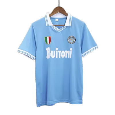 Retro 1986/87 Napoli Home Soccer Jersey - Soccerdeal