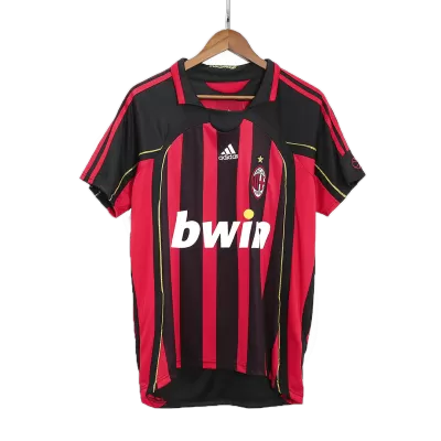 Retro 2006/07 AC Milan Home Soccer Jersey - Soccerdeal