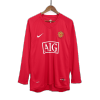 Retro RONALDO #7 2007/08 Manchester United Home Long Sleeve Soccer Jersey - Soccerdeal