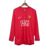 Retro RONALDO #7 2007/08 Manchester United Home Long Sleeve Soccer Jersey - Soccerdeal