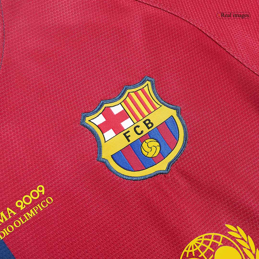 Retro 2008/09 Barcelona Home Soccer Jersey - Soccerdeal