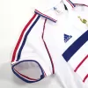 Retro 1998 France Away Soccer Jersey - Soccerdeal