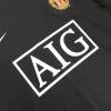 Retro 2007/08 Manchester United Away Long Sleeve Soccer Jersey - Soccerdeal