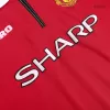 Retro 98/00 Manchester United Home Soccer Jersey - Soccerdeal