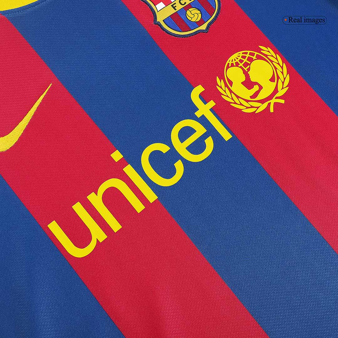 Retro PUYOL #5 2010/11 Barcelona Home Soccer Jersey - Soccerdeal