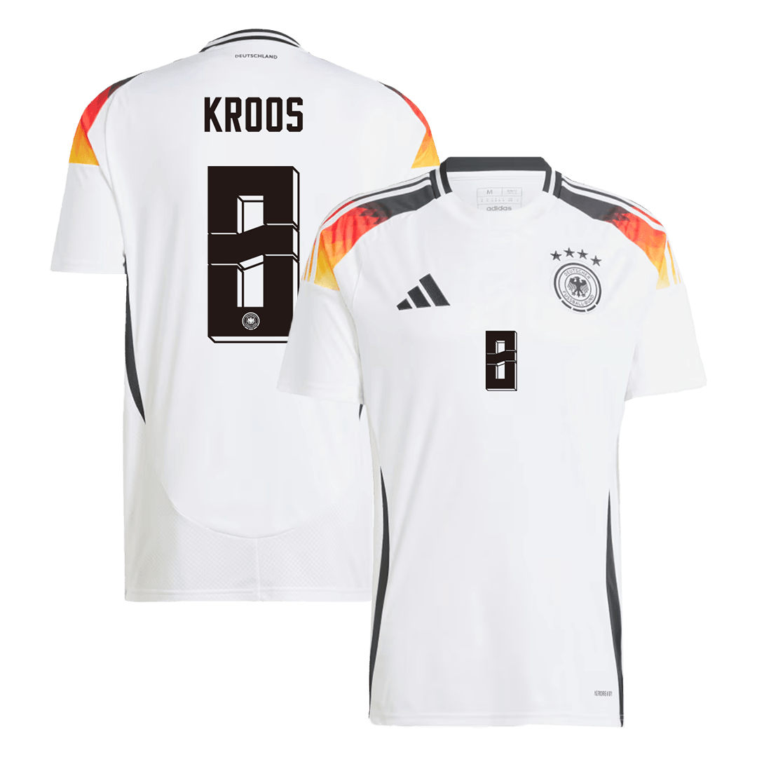KROOS #8 Germany Home Soccer Jersey Euro - Soccerdeal