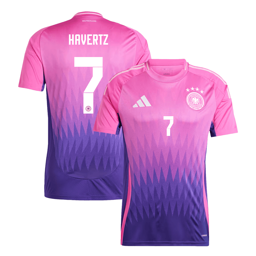 HAVERTZ #7 Germany Away Soccer Jersey Euro - Soccerdeal