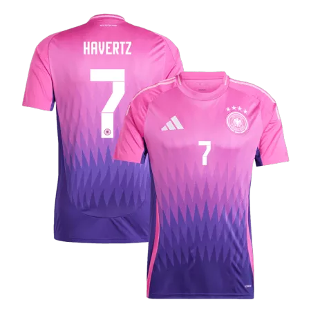 HAVERTZ #7 Germany Away Soccer Jersey Euro 2024 - soccerdeal